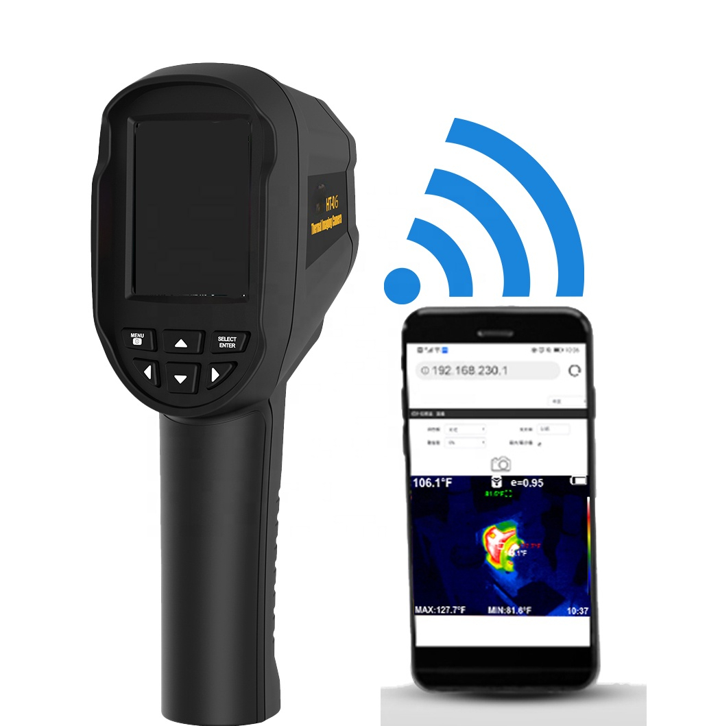 HT-06, Kamera Termal WIFI deng - Thermal Imaging Camera 256X192 ulasan dan harga